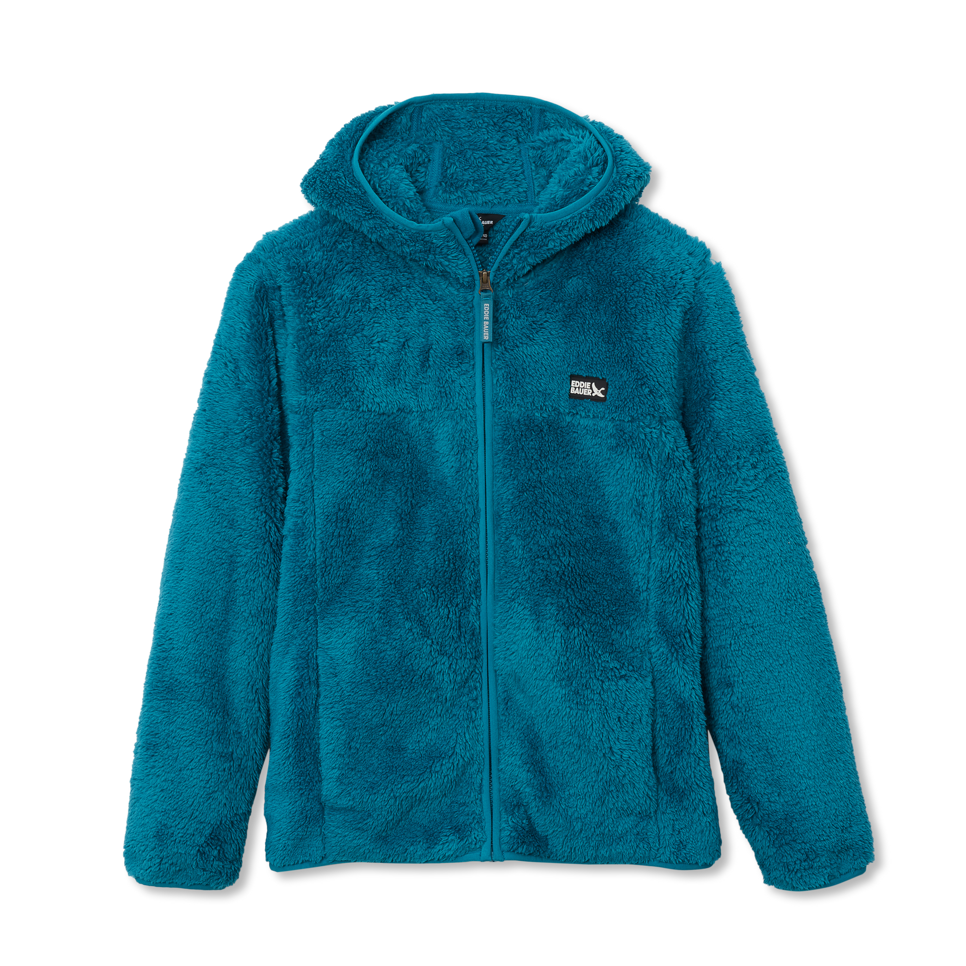 Eddie Bauer Kids Kids Quest Fleece Plush Hooded Jacket