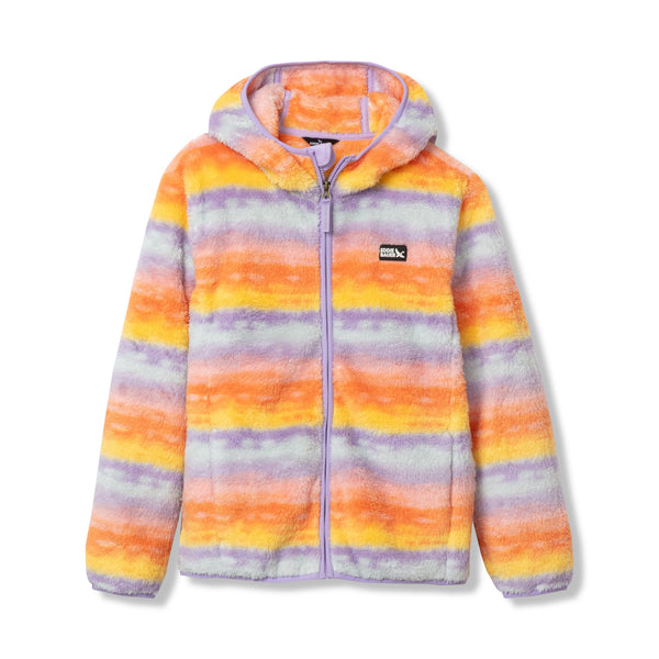 Eddie Bauer Kids Kids Quest Fleece Plush Hooded Jacket - Print