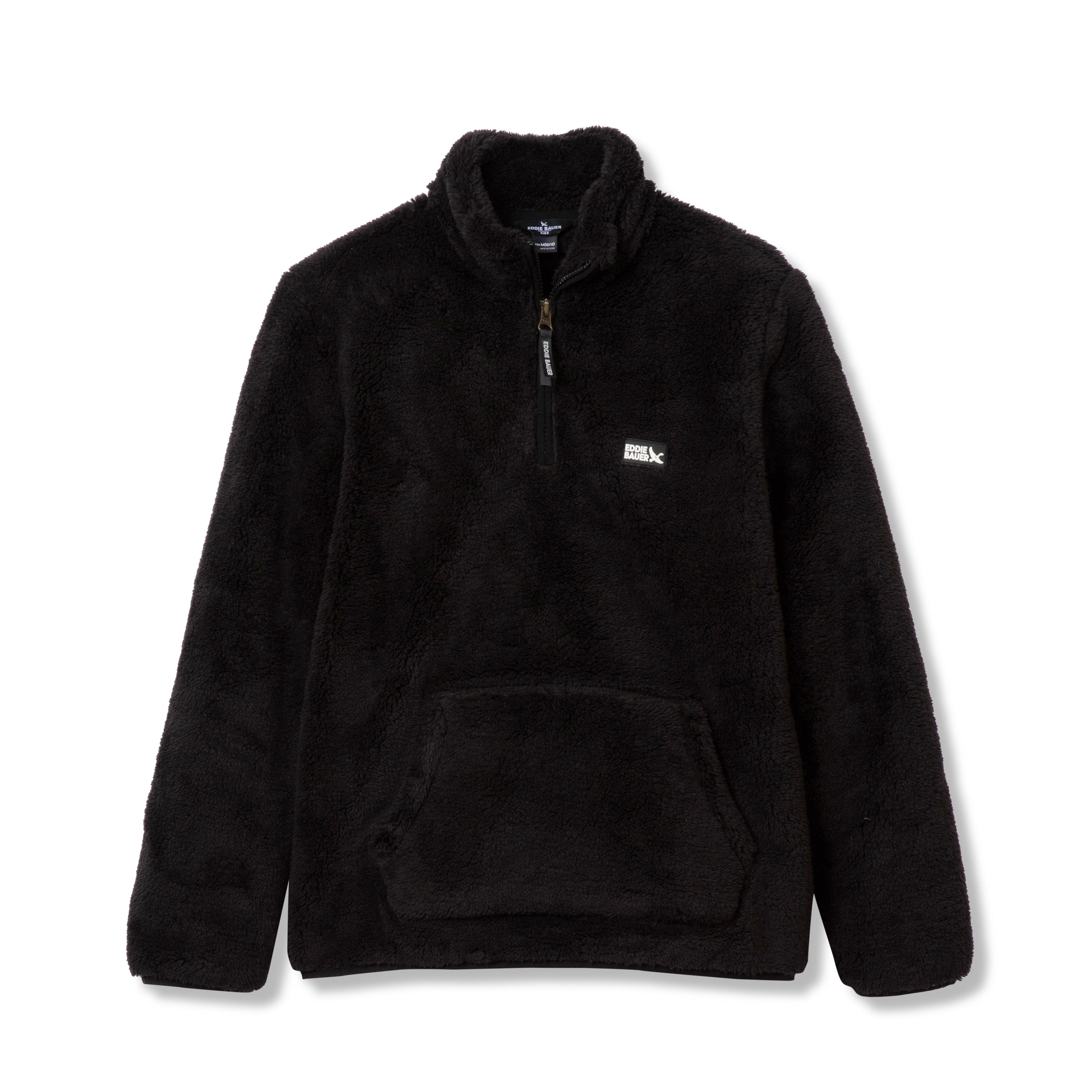 Eddie Bauer Kids Kids Quest Fleece Plush 1/4 Zip Jacket