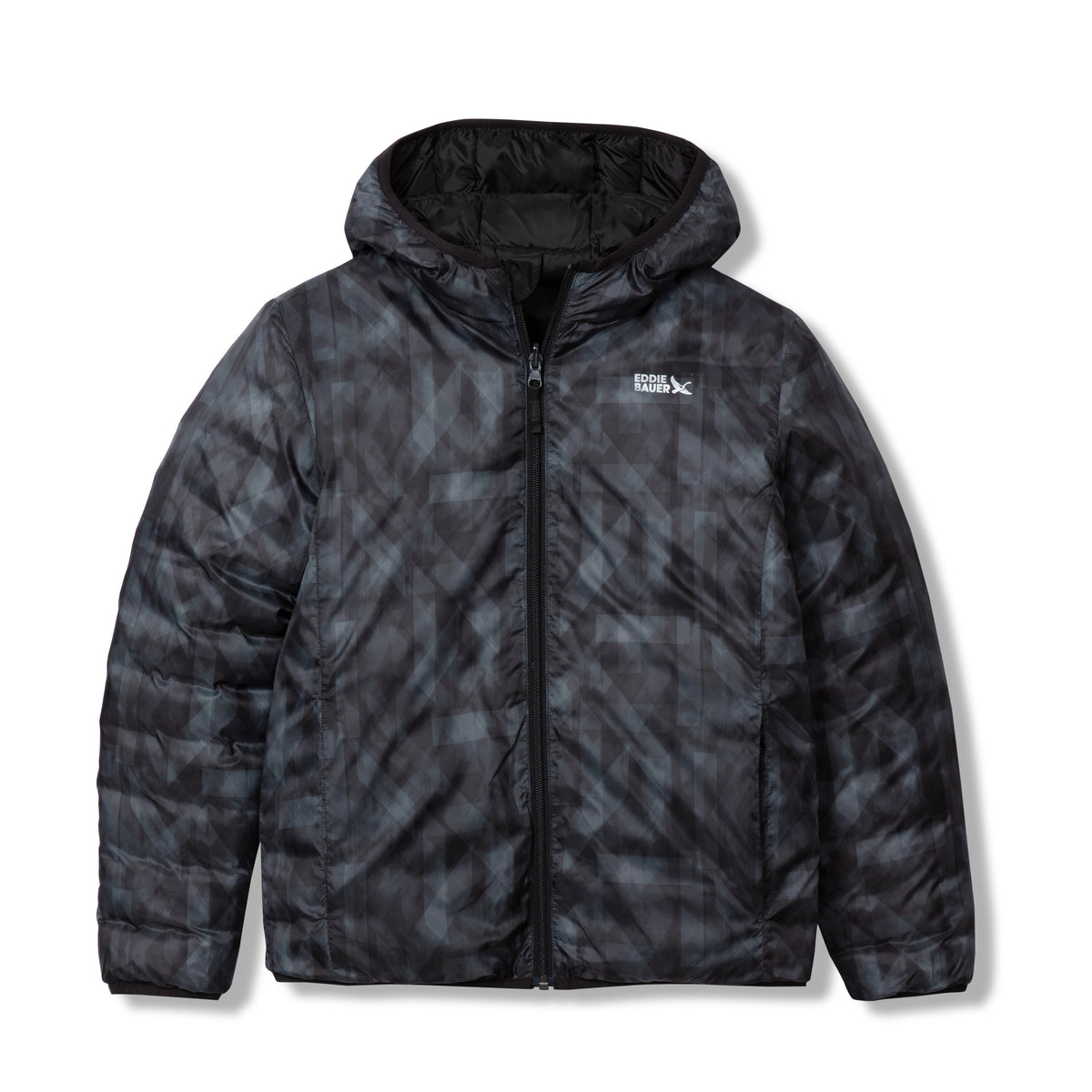Eddie Bauer Kids Kids Reversible Cirruslite Down Hooded Jacket