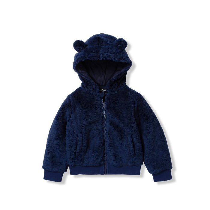 Toddler Quest Fleece Plush Hooded Jacket