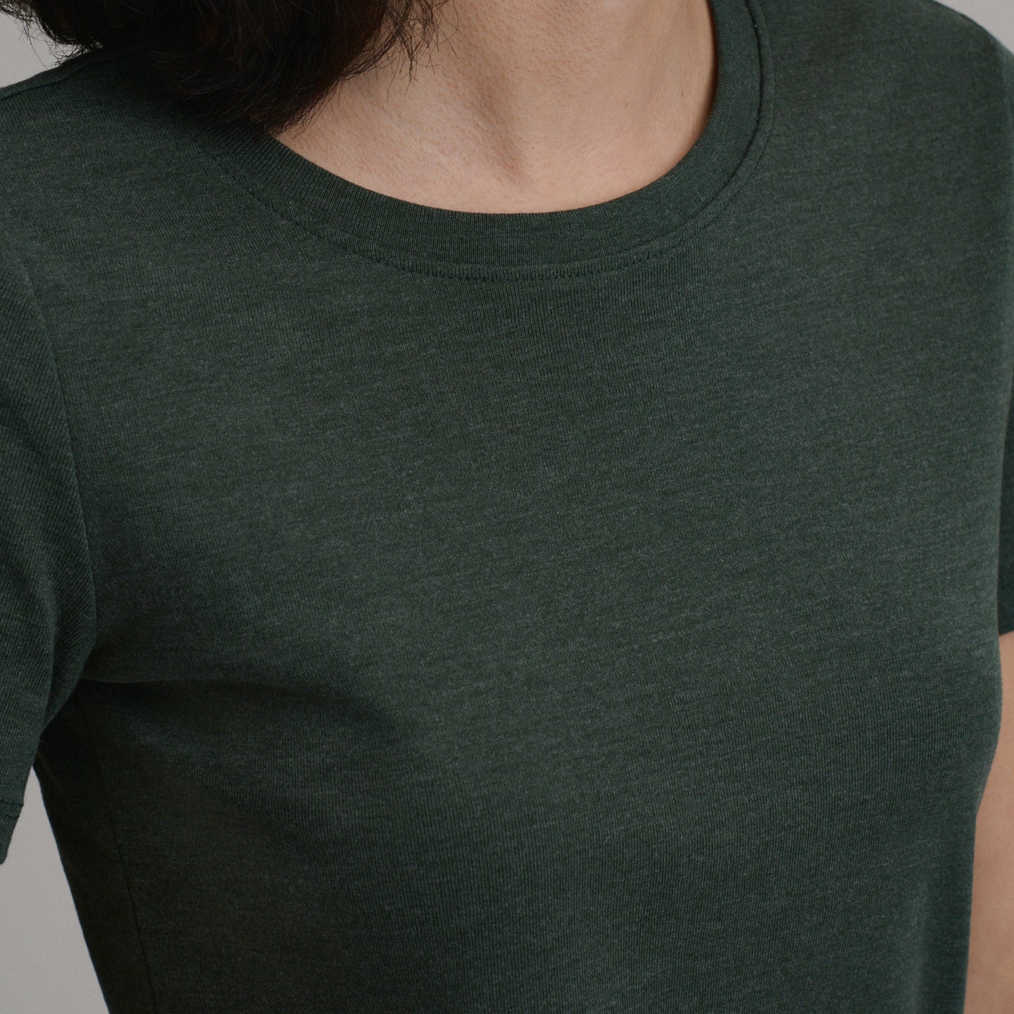 Women's Favorite Short-Sleeve Crew T-Shirt-Dk Hunter-3