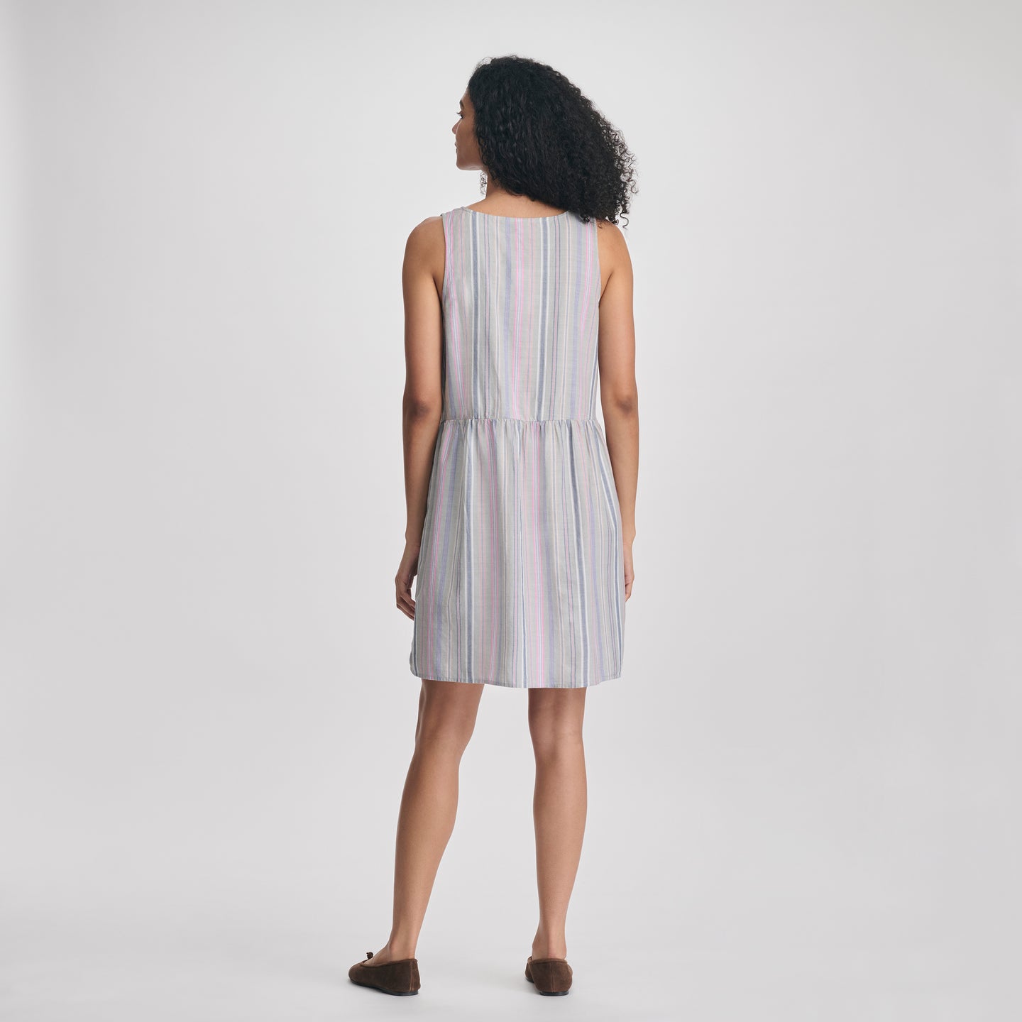 Women's Baja Sleeveless Dress-Herb-2