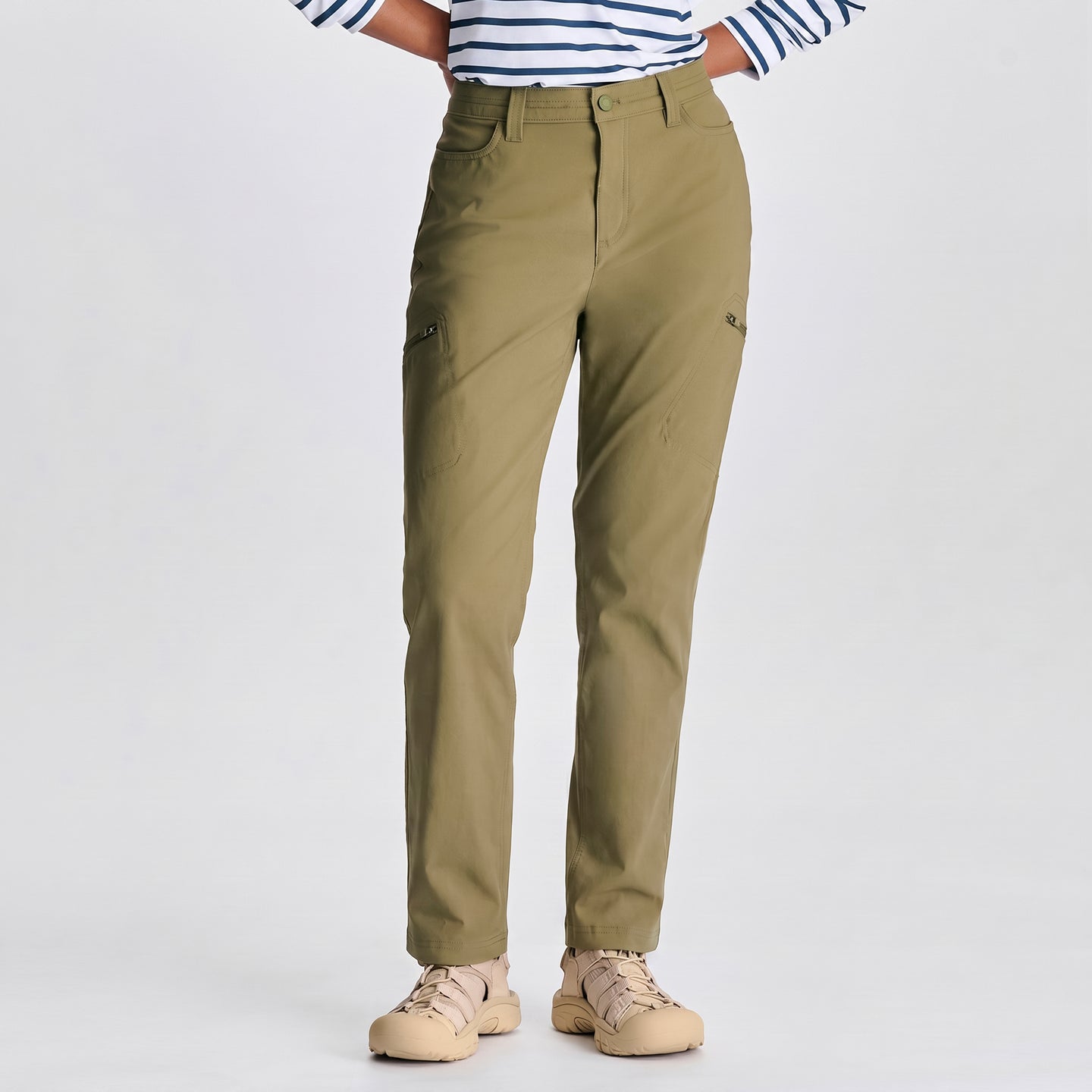 Women's Guide Pro High Rise Pants-Alder-29