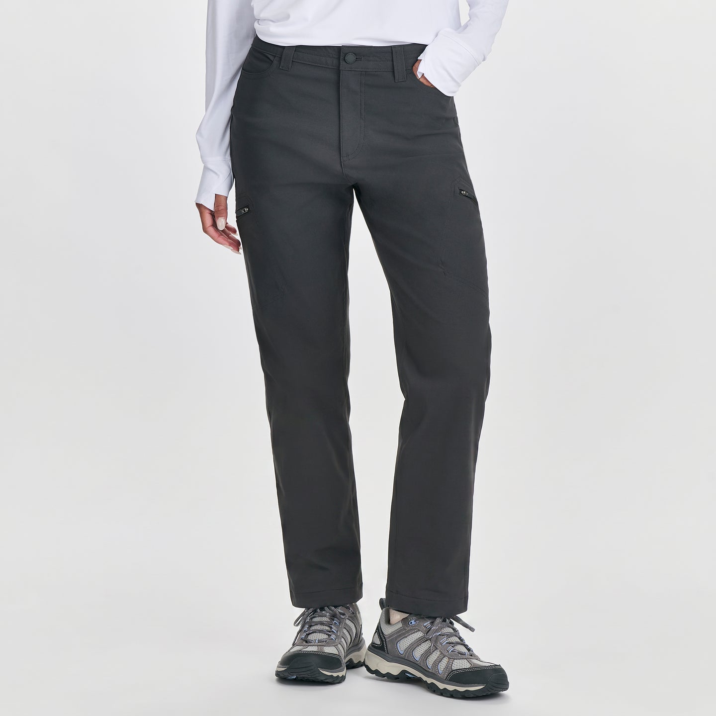 Women's Guide Pro High Rise Pants-Carbon-31