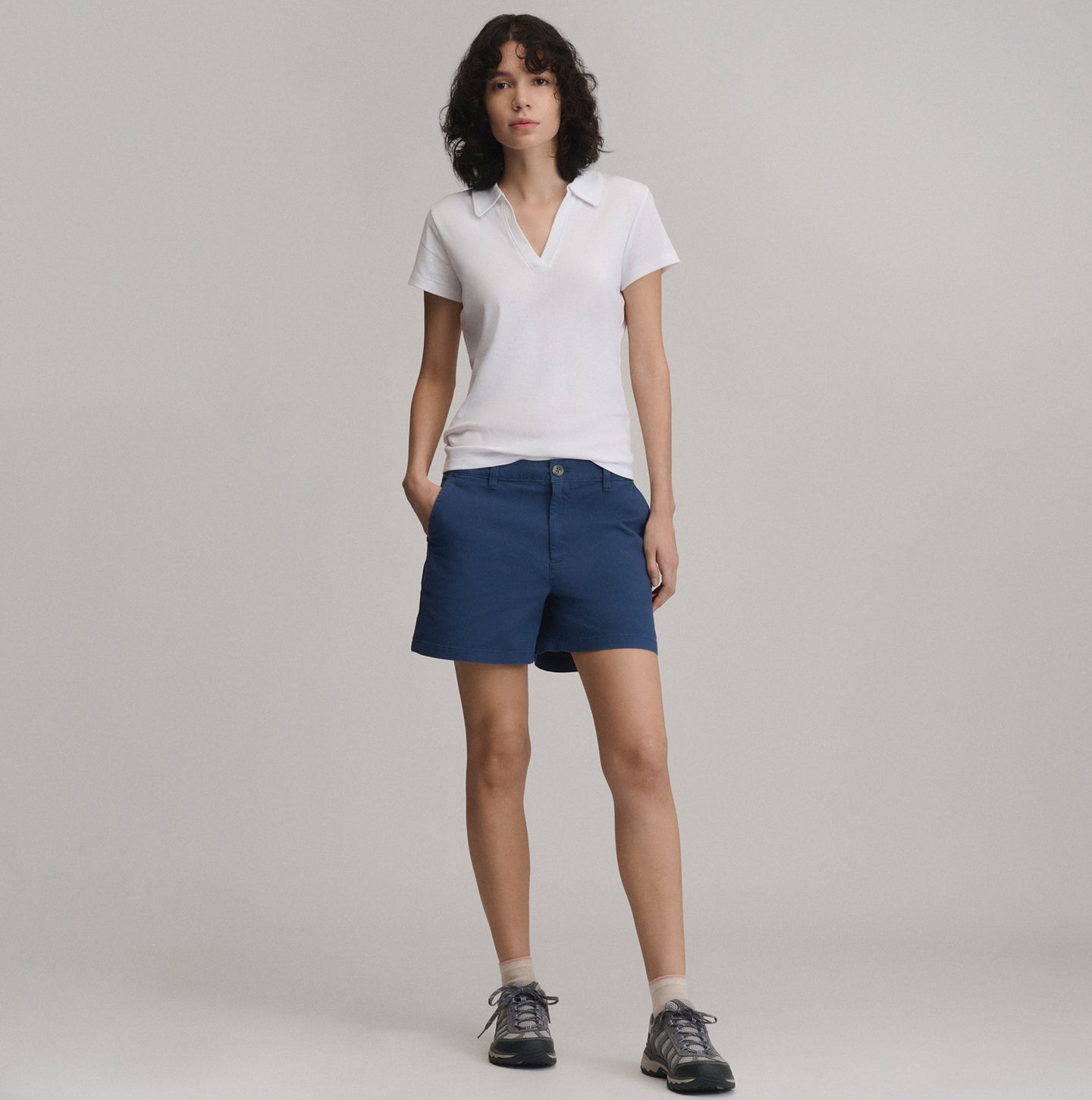 Women's Softened Legend Wash Shorts-Dusk-8