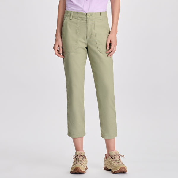 Eddie Bauer Women's Utility Canvas Kick Crop
