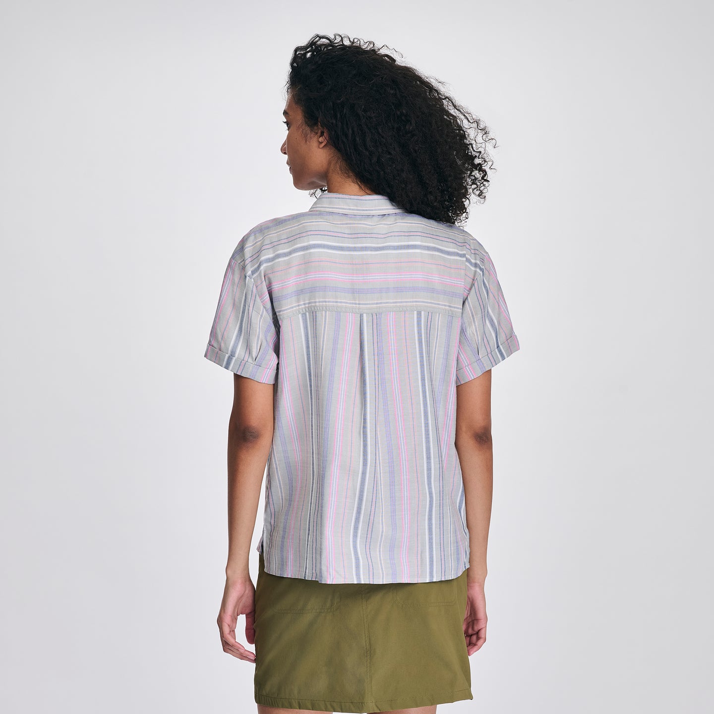 Women's Baja Short-Sleeve Shirt-Herb-Regular-F1