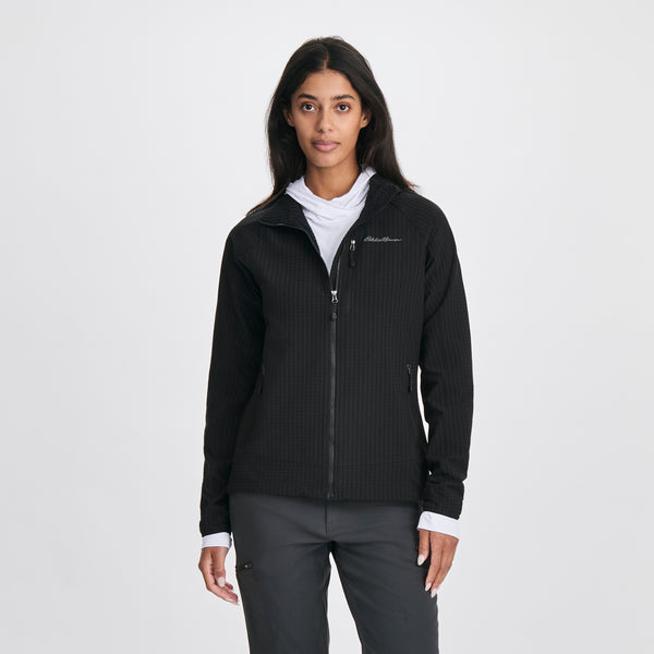 Eddie Bauer Women's Sandstone Backbone Grid Jacket