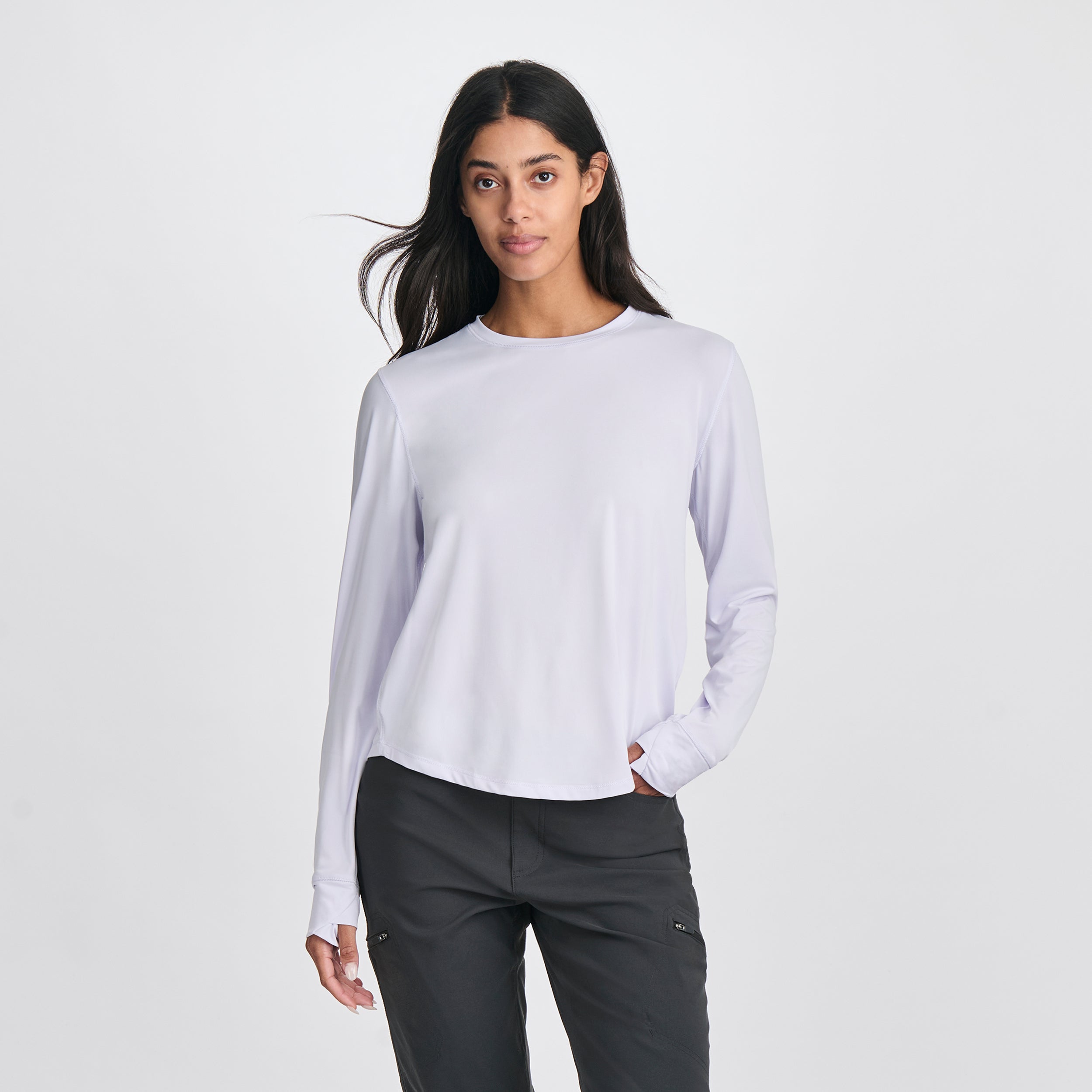 Eddie Bauer Women's Solar Foil LS Pullover
