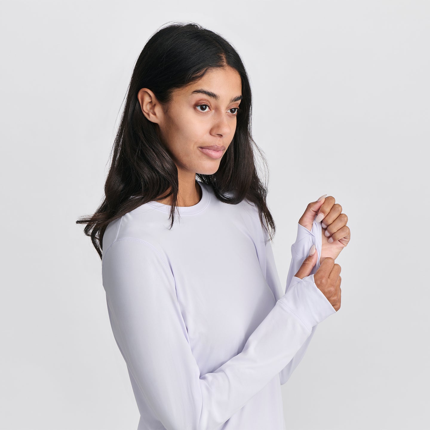 Women's Solarfoil® Long-Sleeve Pullover - Print-Orchid-4