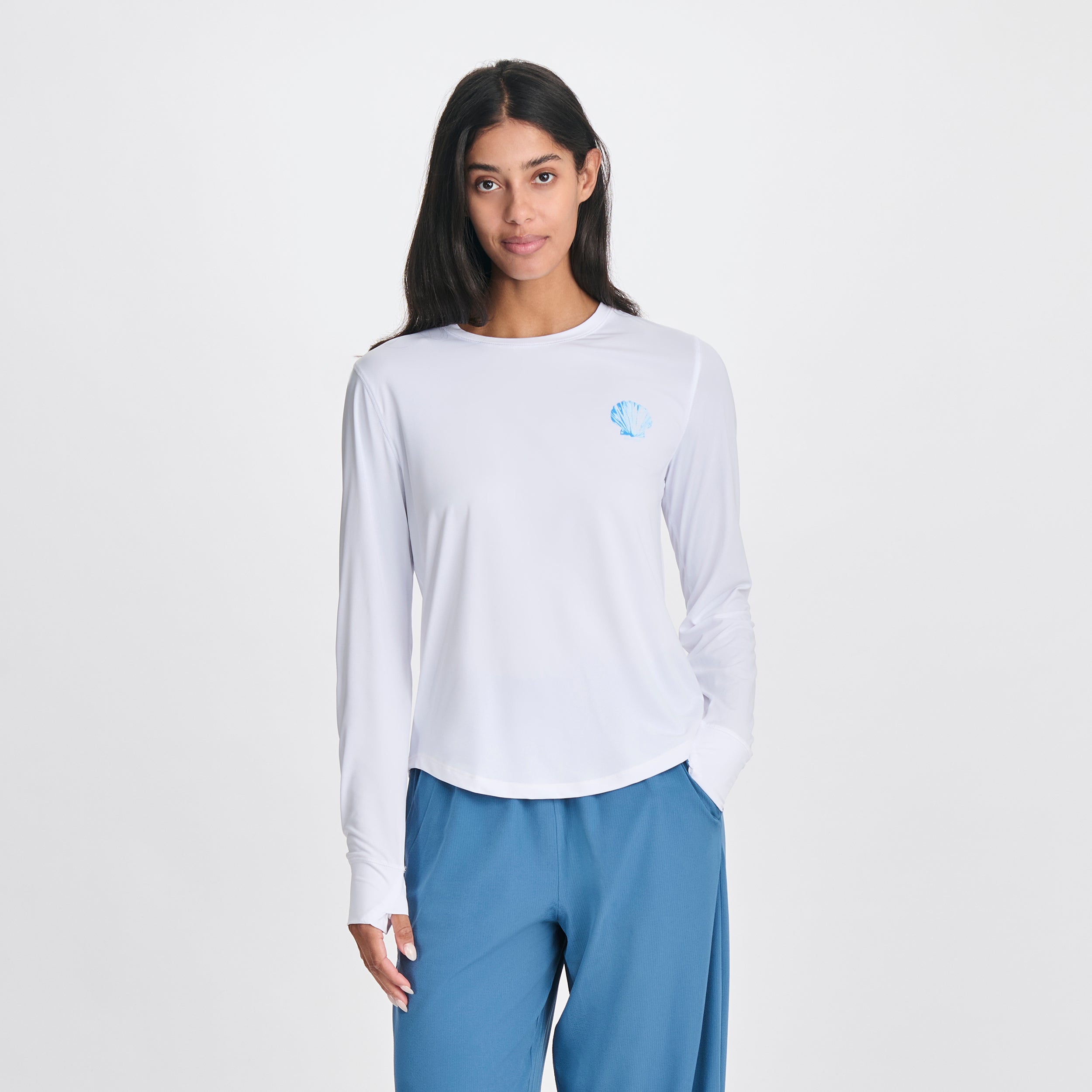 Eddie Bauer Women's Solar Foil LS Pullover
