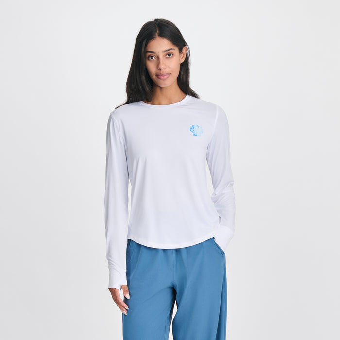 Women's Solarfoil® Long-Sleeve Pullover - Print