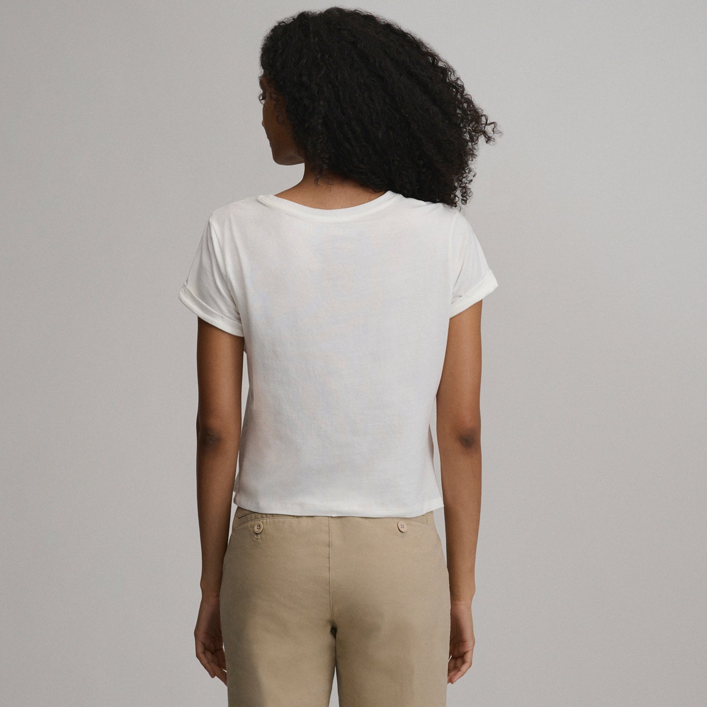 Women's Temp Lite Tie Front Tank-Snow-2