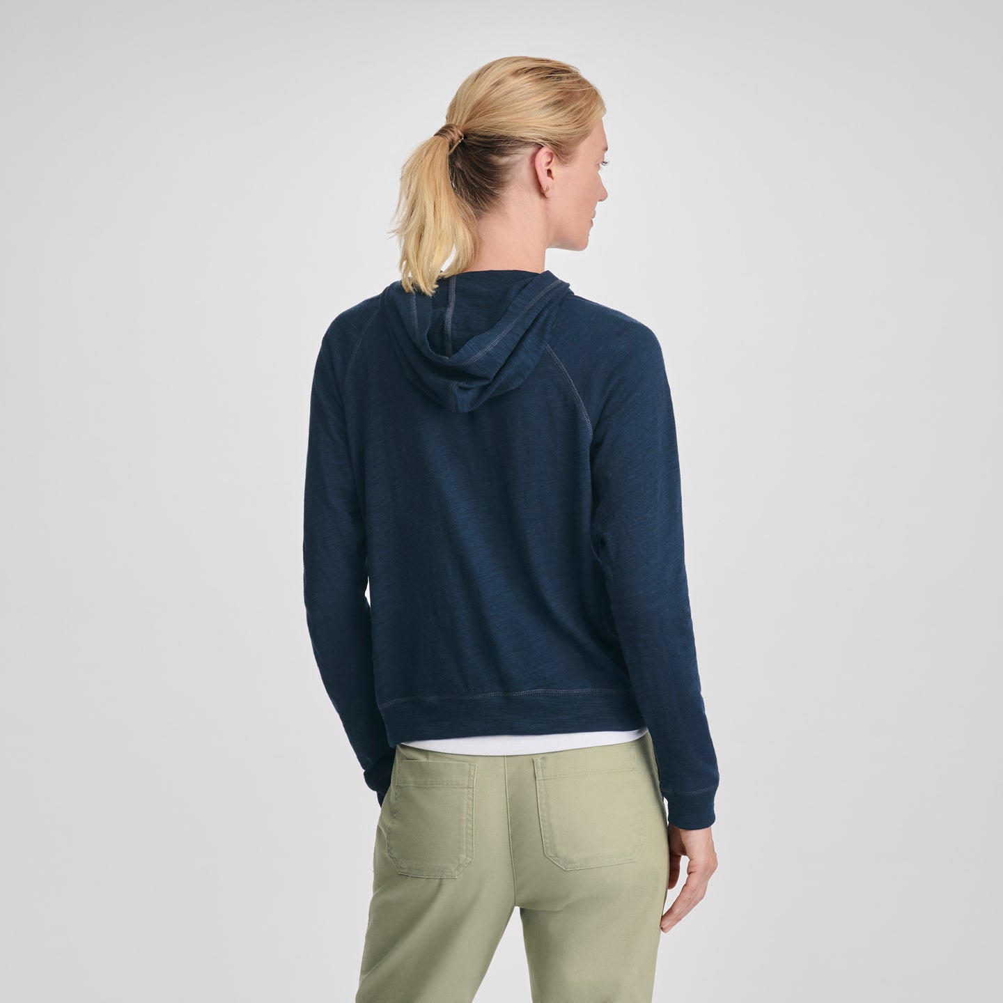 Women's Waverly Cotton Slub Hoodie-Brook-21