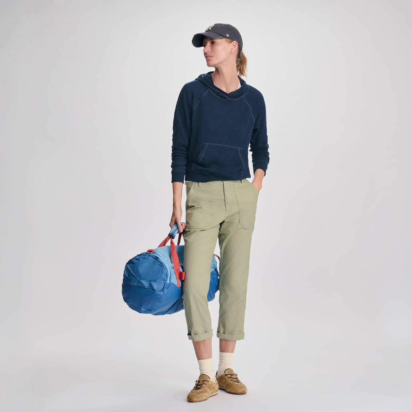 Women's Waverly Cotton Slub Hoodie-Brook-3