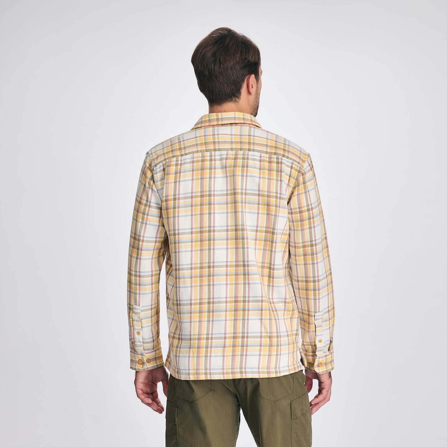Men's Dawn Patrol Long-Sleeve Shirt-Yellow-10