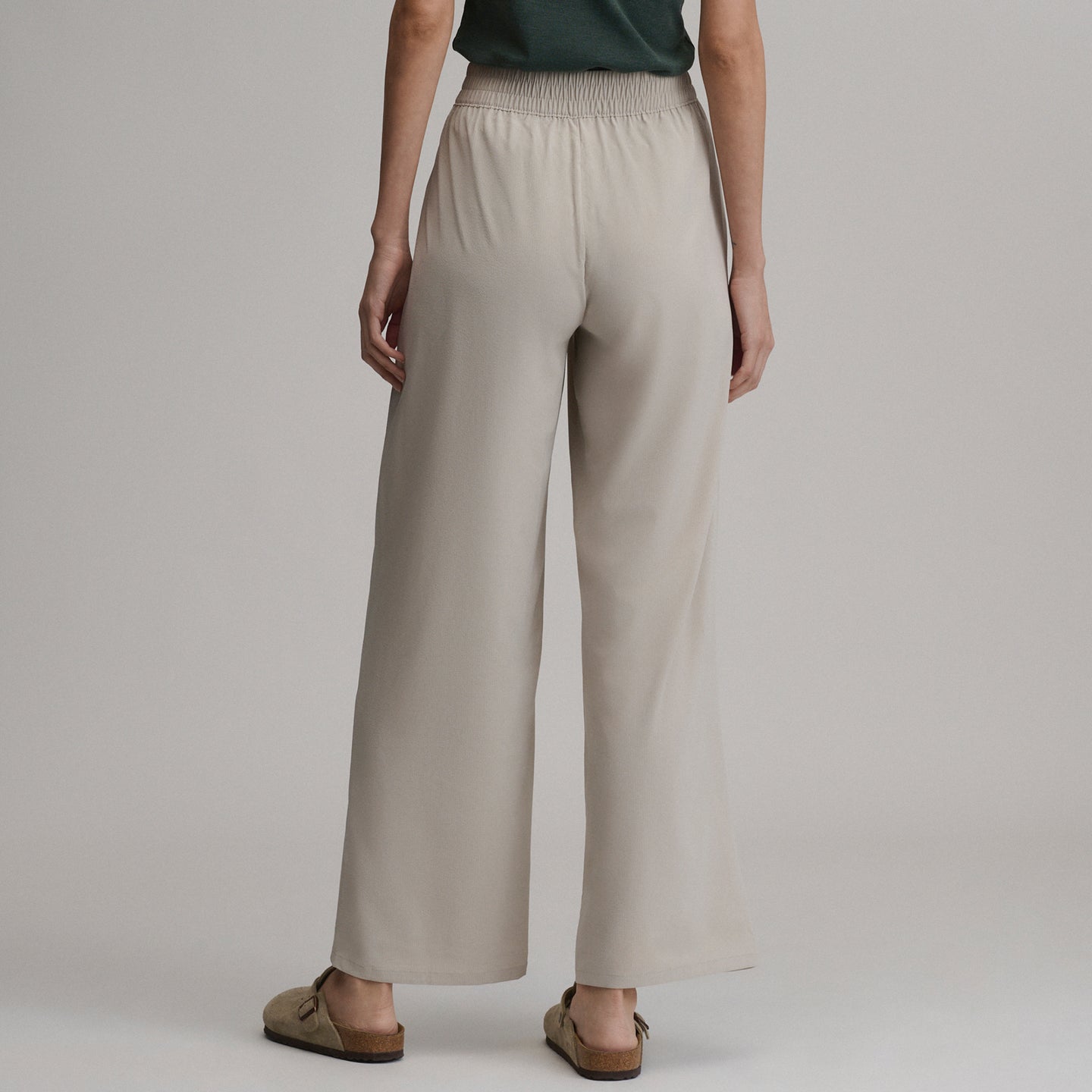 Women's Rio Textured Pants-Pumice-2