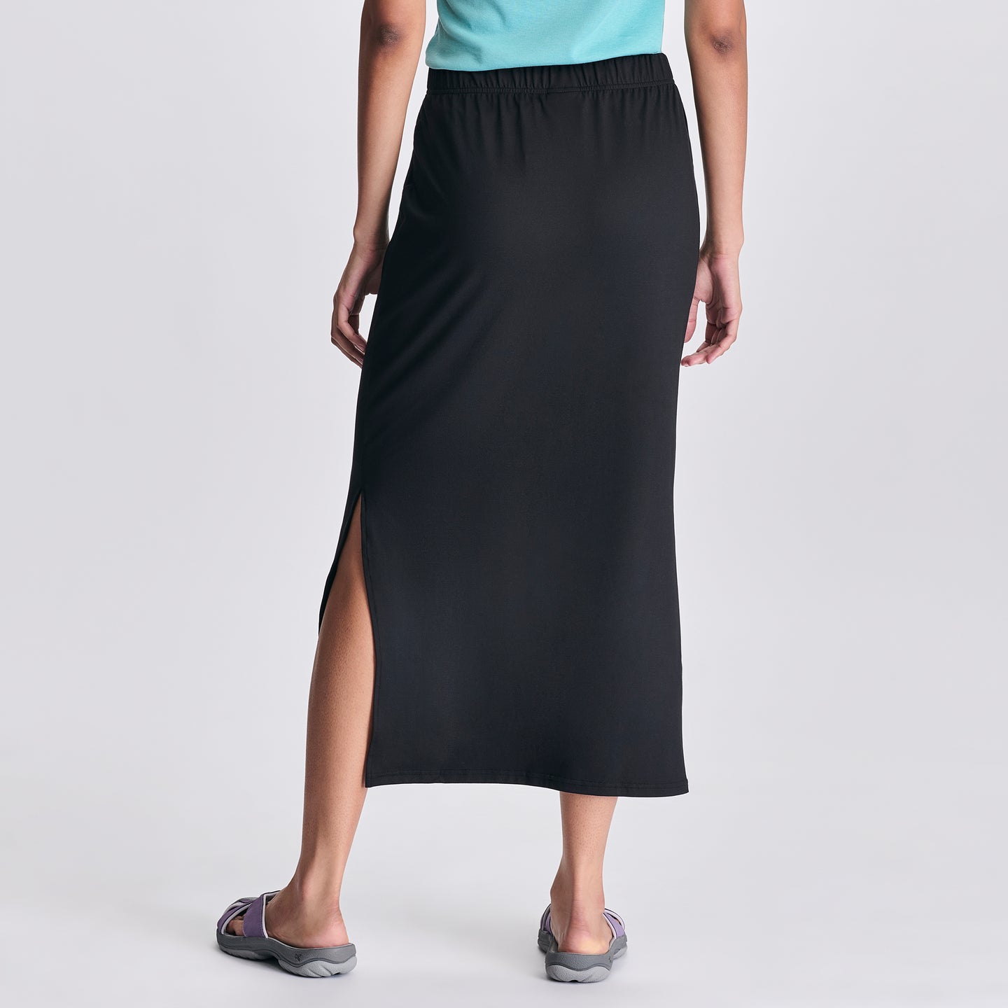 Women's Sightseer Knit Skirt-Black-1