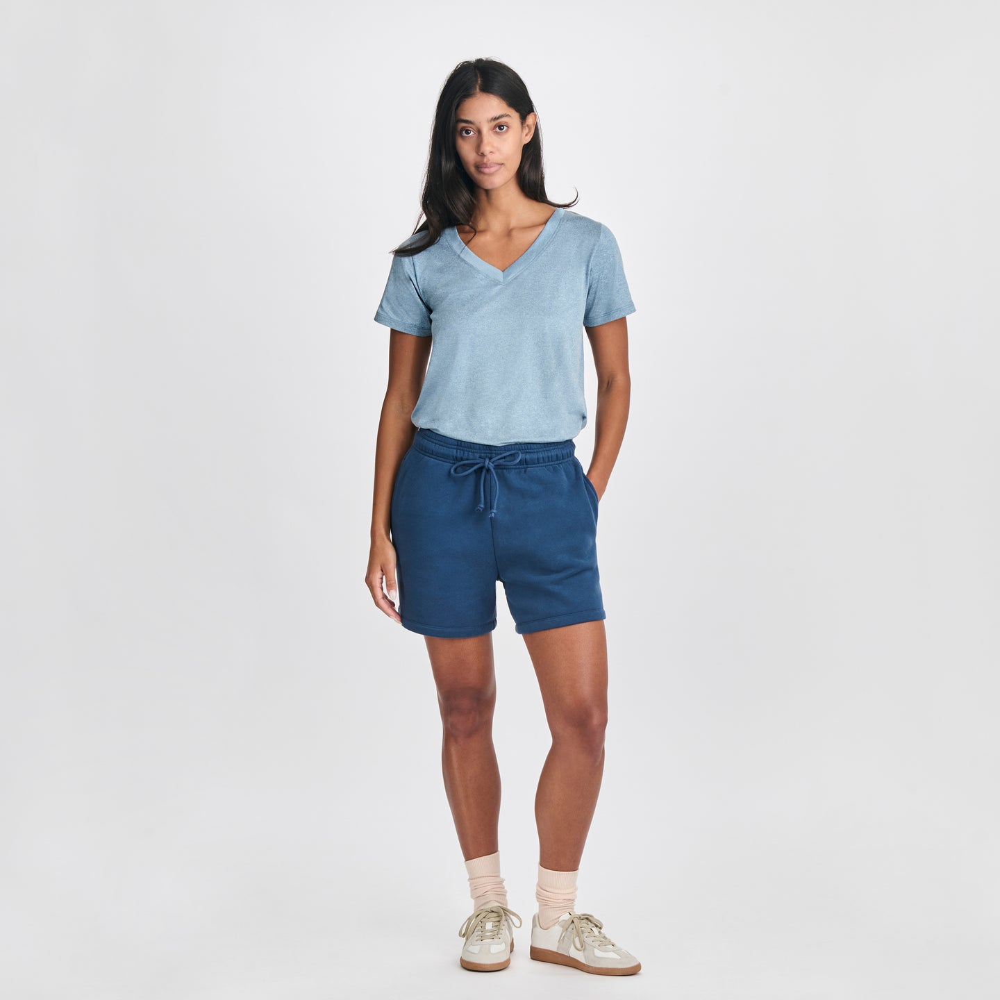 Women's Vintage Soft Shorts-Dusk-4