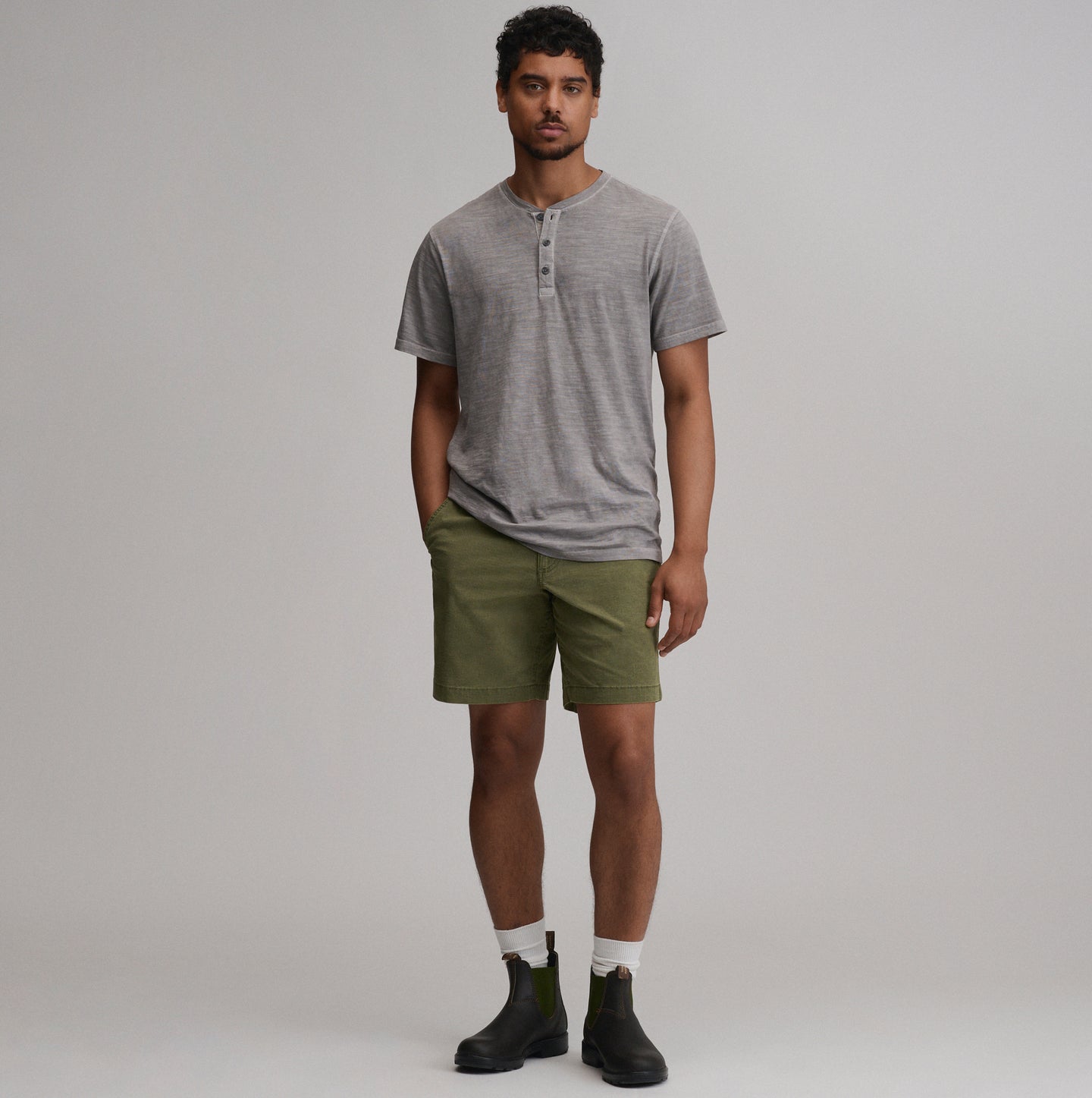 Men's Top Out Ripstop Shorts-Alder-10