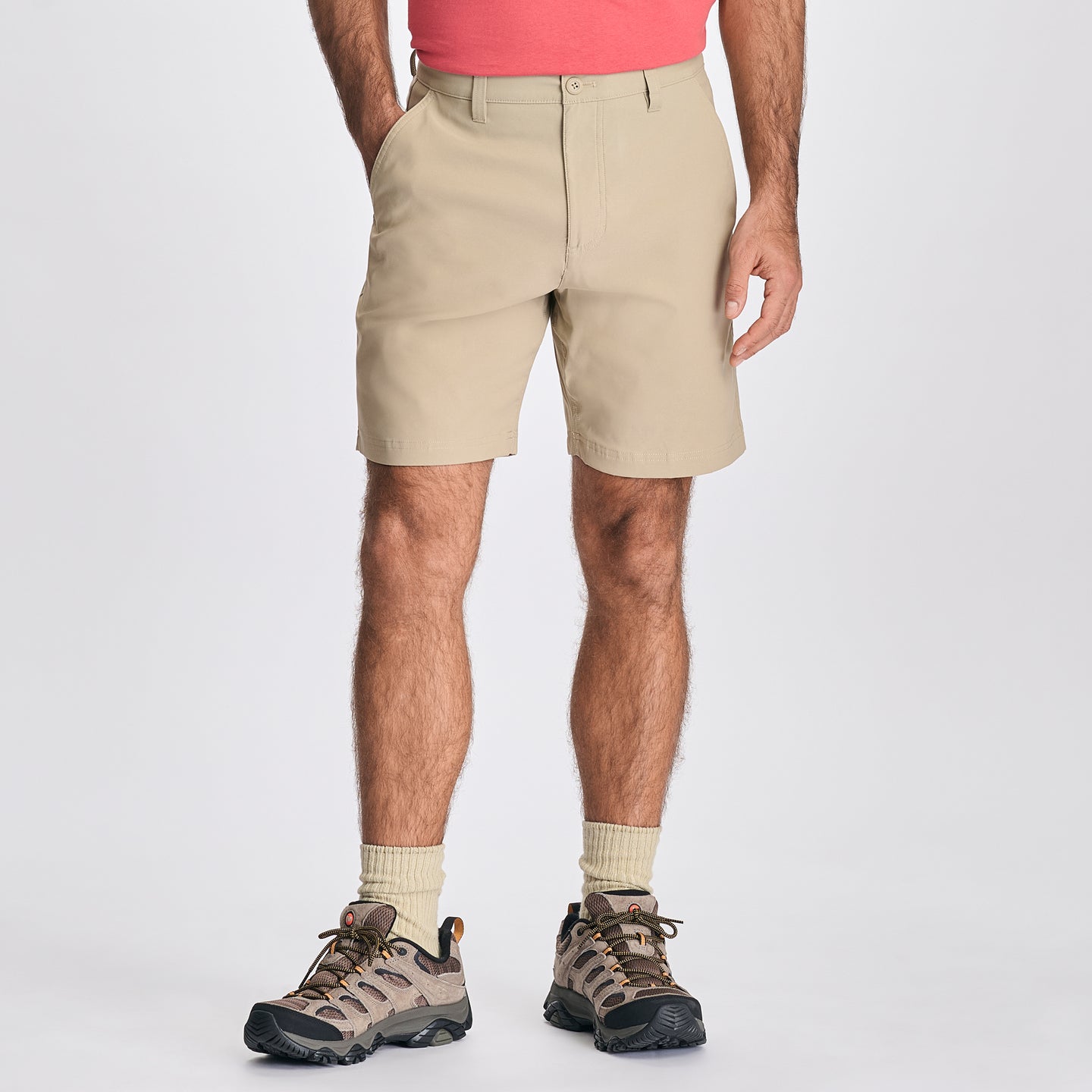 Men's Horizon Takeoff Chino Shorts-Light Khaki-1