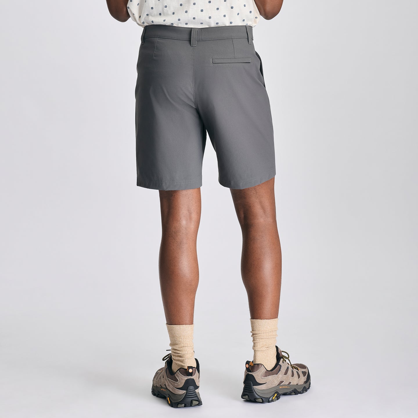 Men's Horizon Takeoff Chino Shorts-Dk Smoke-4