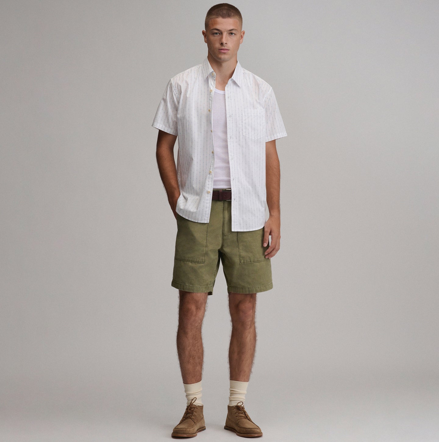 Men's Interbay Utility Shorts-Alder-4