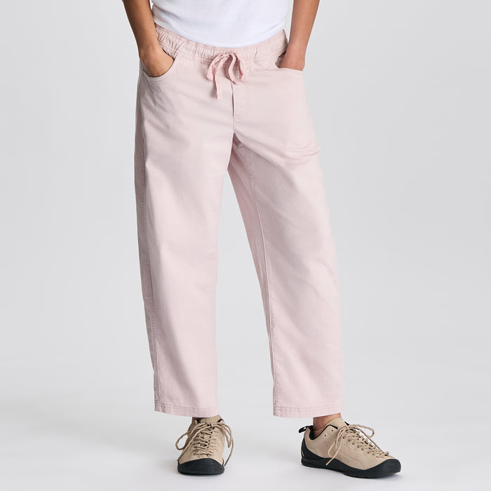 Pantalon à nouer sur le devant, lavage Legend adouci, pour femme