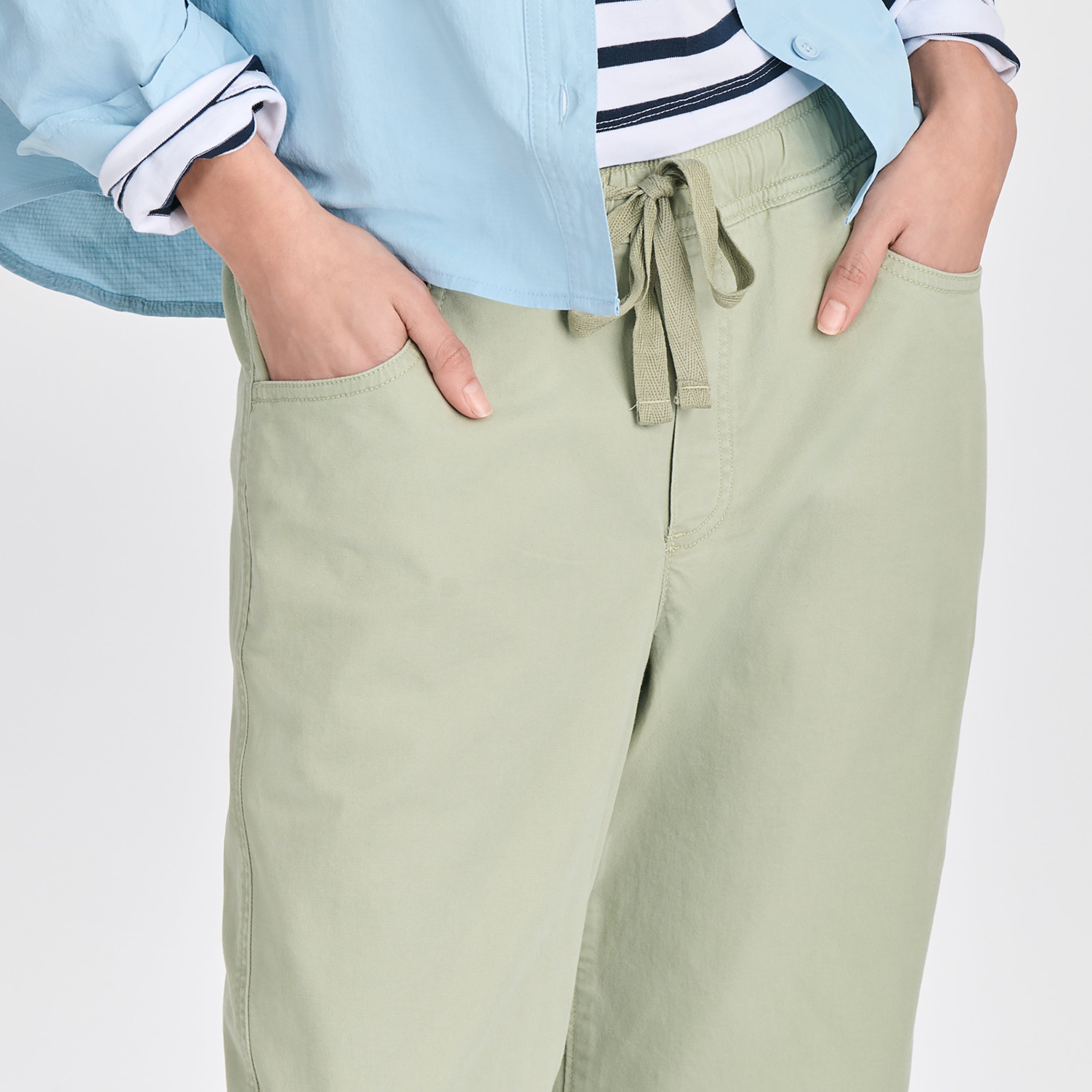 Eddie Bauer Women's Softened Lw Tie Front Pant