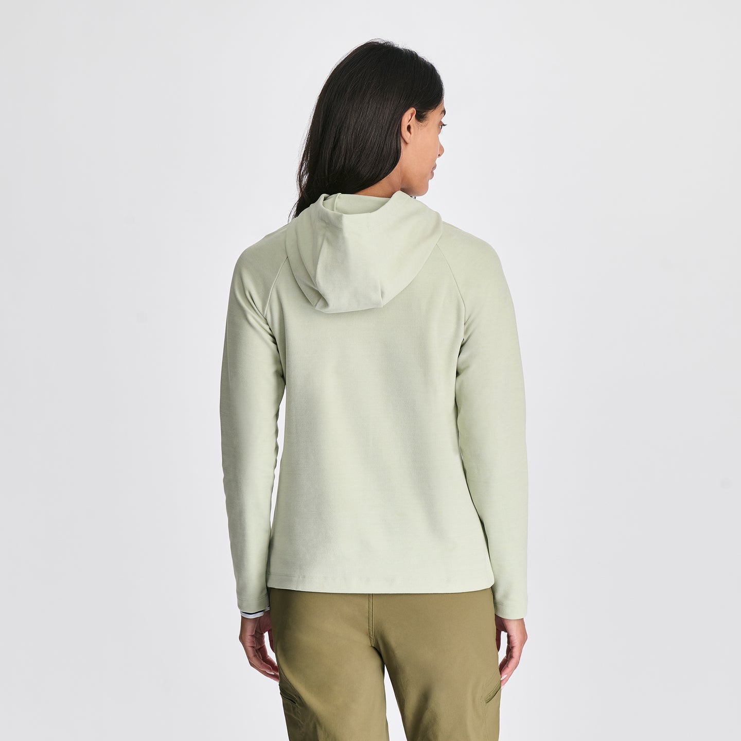 Women's Quest Flex Hoodie-Honeydew-2