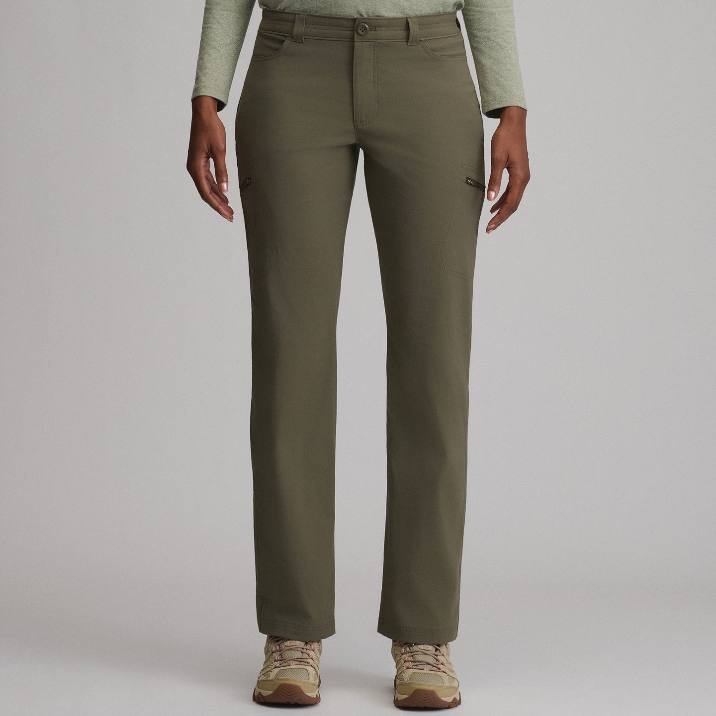 Women's Guide Pro Pants-Slatgreen-1