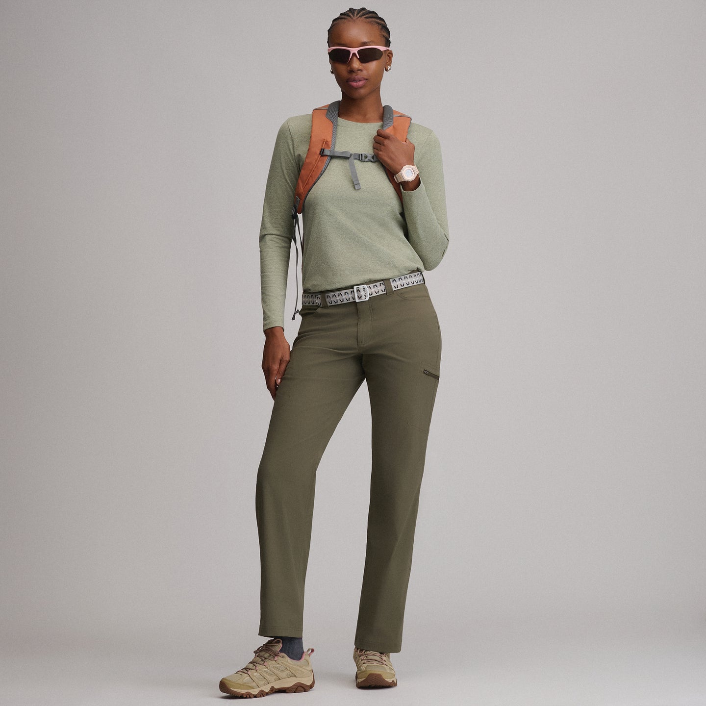Women's Guide Pro Pants-Slatgreen-4