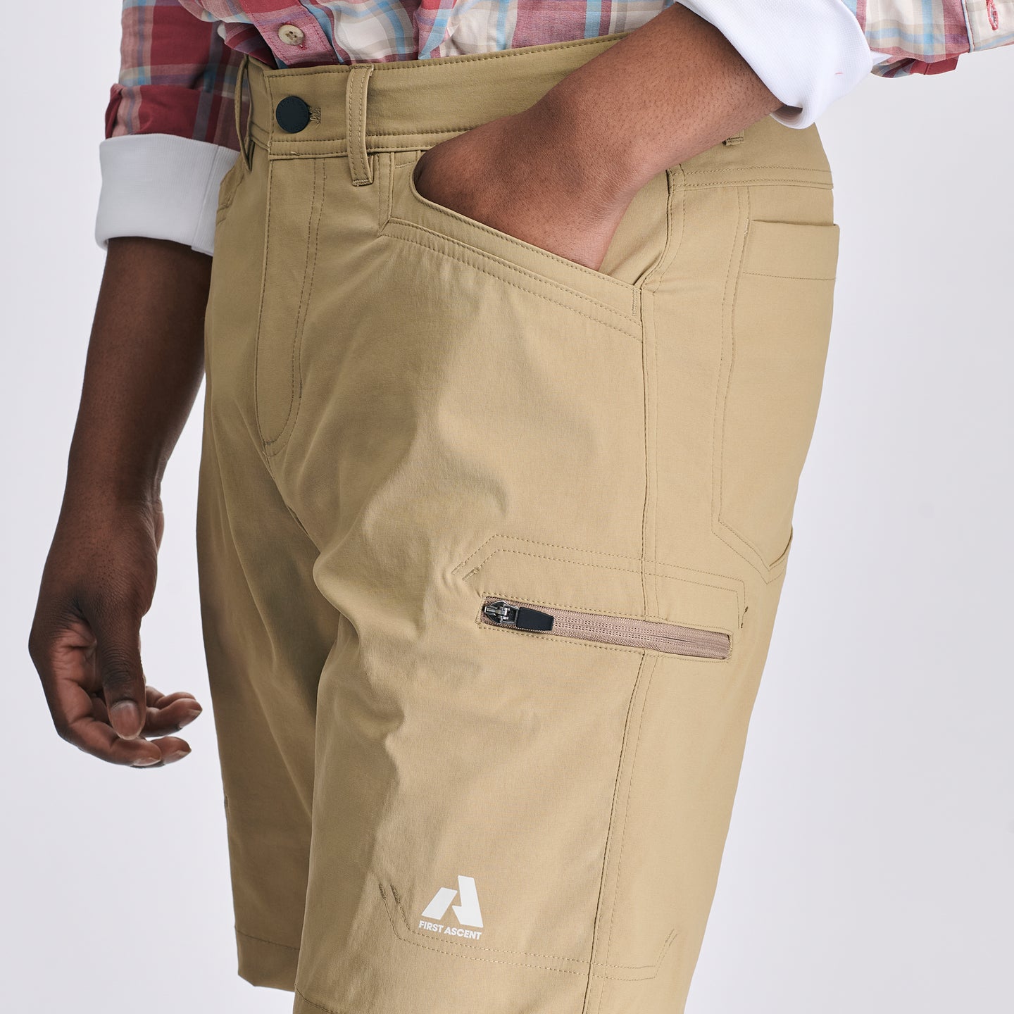 Men's Guide Pro Shorts 2.0 - 10"-Dk Khaki-7