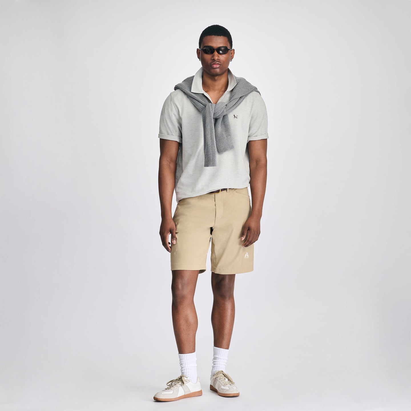 Men's Guide Pro Shorts 2.0 - 10"-Light Khaki-14