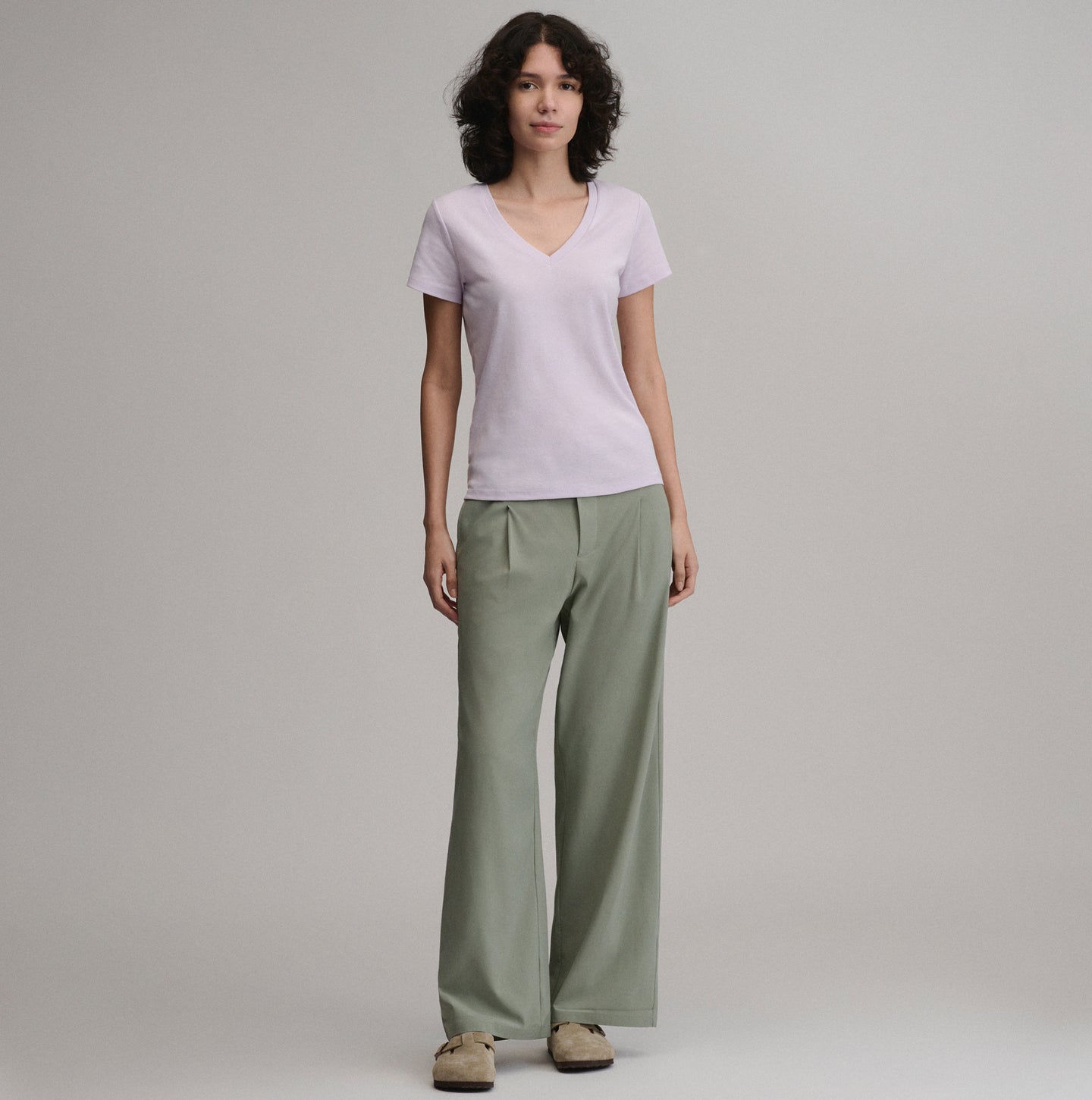 Women's Everyday Short-Sleeve V-Neck T-Shirt-Cosmos-4
