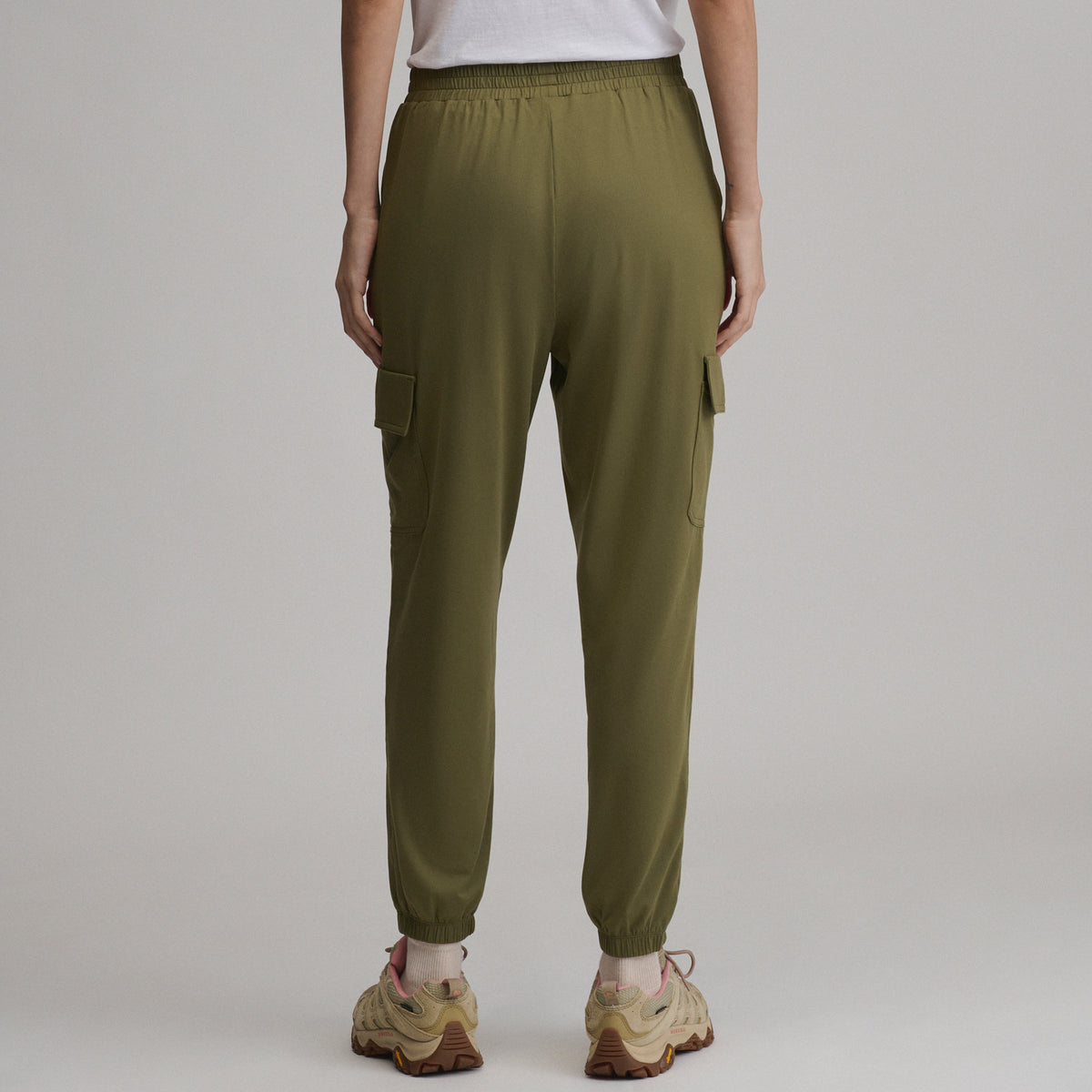 Women's Sightseer Knit Cargo Pants-Alder-2